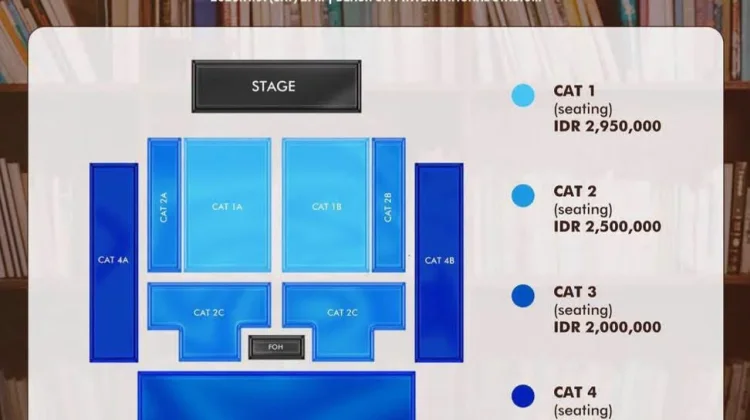 Seatplan Fan Meeting Byeon Wooseok Dirilis
