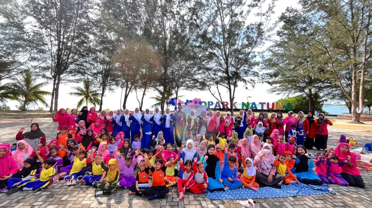 IGTKI Natuna Rayakan Hari Anak Nasional dengan  Permainan Tradisional Geopak