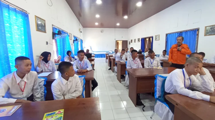 BPBD Natuna Sosialisasikan Satuan Pendidikan Aman Bencana kepada Siswa Baru