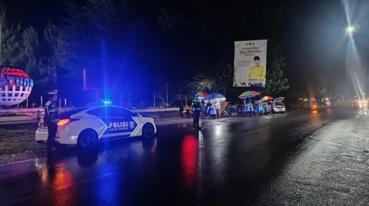 Satlantas Polres Natuna Intensifkan Patroli KRYD  Malam Hari