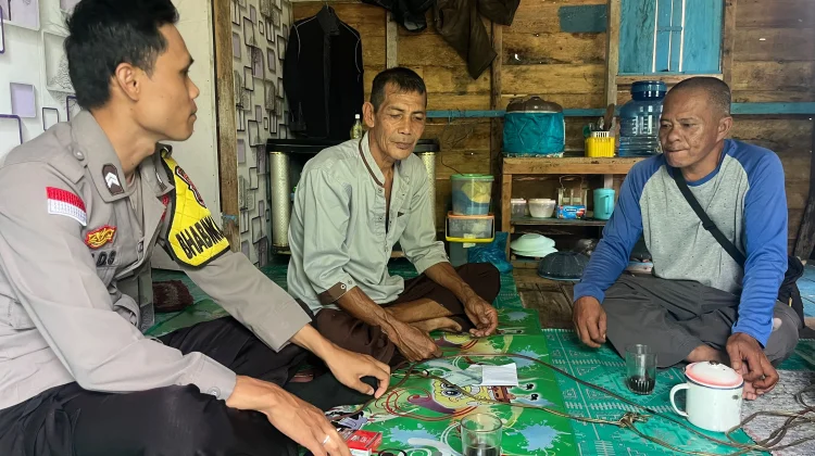 Bhabinkamtibmas Ranai Kota Perkuat Kemitraan Warga