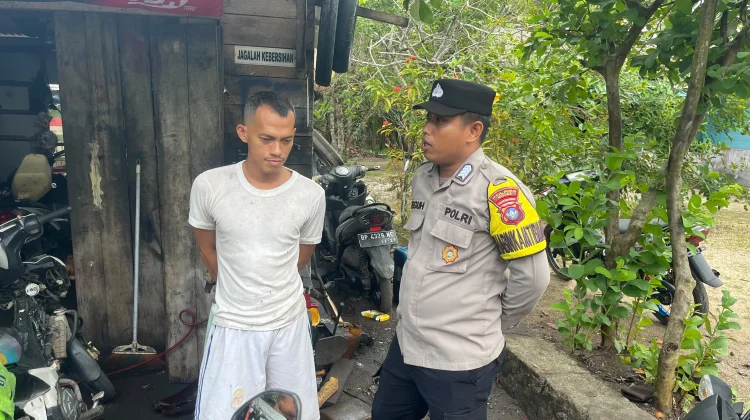 Bhabinkamtibmas Ranai Darat Gandeng Bengkel Motor Cegah Balap Liar