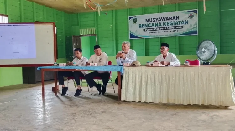 Musyawarah RKPDes Batubi Jaya Sepakati 10 Program Prioritas Tahun 2027