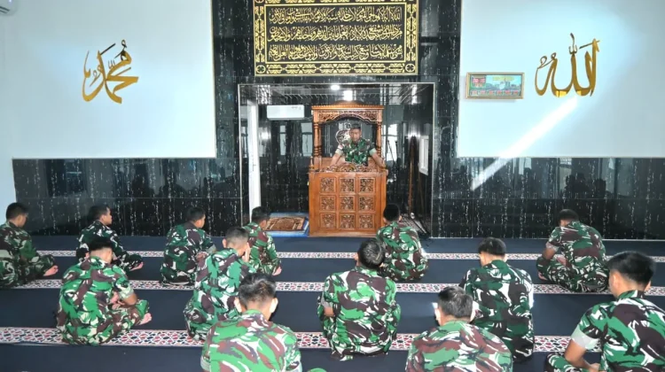 Pembinaan Rohani Perkuat Mental dan Integritas Personel Lanud RSA Natuna