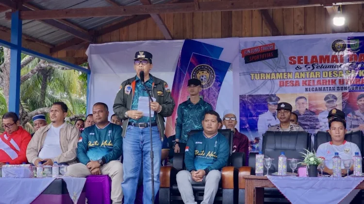 Penonton di Minta Jaga Ketertiban di Turnamen Desa Cup Kelarik Utara