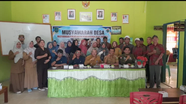 Desa Sedarat Baru Susun RKPdes 2027