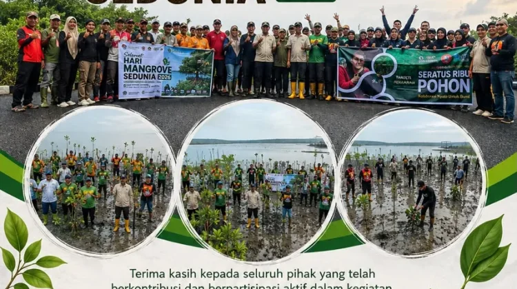 Penanaman Mangrove Libatkan Berbagai Elemen Masyarakat