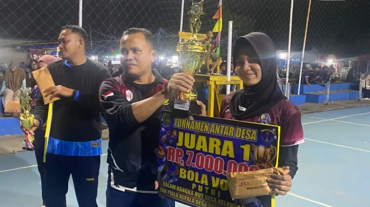 Voli Antar Desa Meriahkan Hut Ke-108 Desa Kelanga