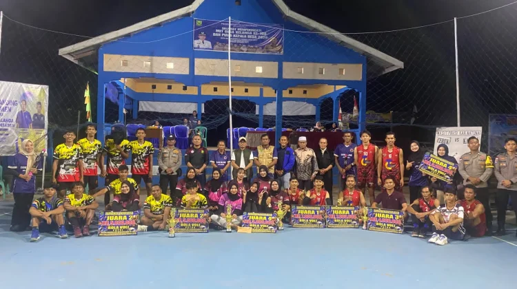 Voli Antar Desa Meriahkan Hut Ke-108 Desa Kelanga