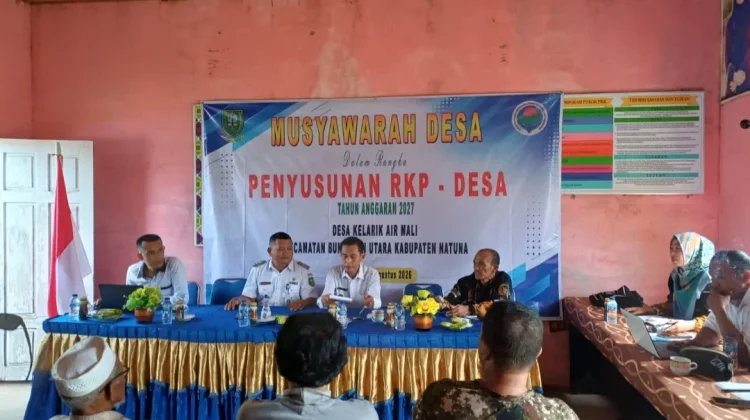 Desa Air Mali Susun RKP Desa Tahun 2027