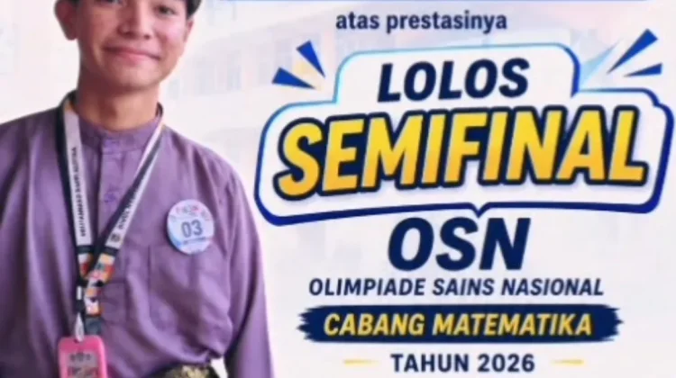 SMAN 2 Bungtim Loloskan Siswanya ke Semifinal OSN Matematika