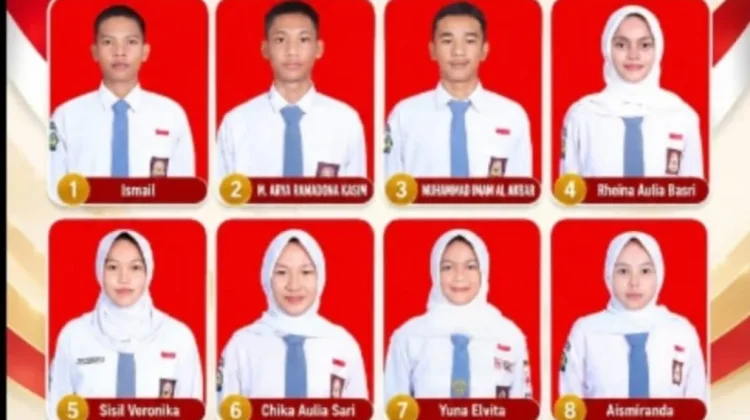 Ini 8 Calon Anggota Paskibaraka Natuna 2026 Asal SMAN 2 Bungtim