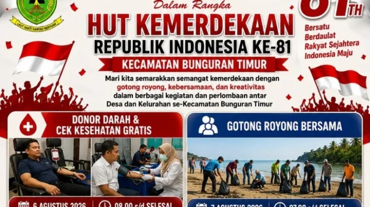 Serangkaian Lomba di Gelar Memeriahkan HUT RI ke 81 di Bunguran Timur