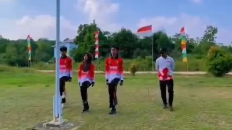 Kecamatan Bunguran Batubi Seleksi Paskibra Dari Dua Sekolah