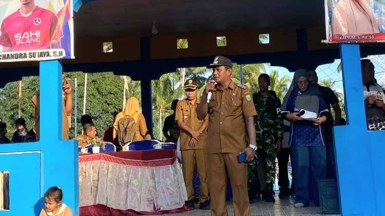 HUT ke-108 di Nilai Sukses, Kades Kelanga Beri Apresiasi