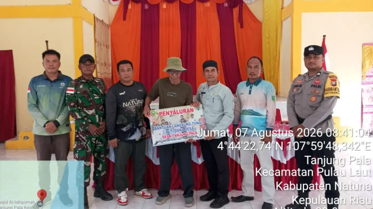 Babinsa Hadiri Penyaluran BLT DD Tanjung Pala