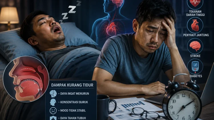 Bahaya Ngorok dan Kurang Tidur Bagi Kesehatan