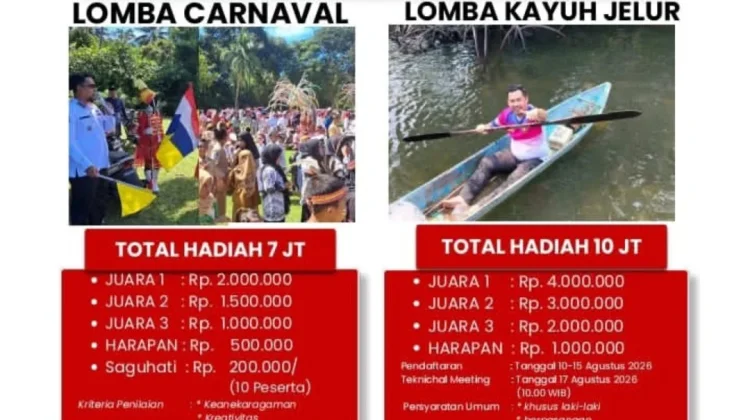 Kecamatan Subi Siapkan Lomba Carnaval dan Kayuh Jelur