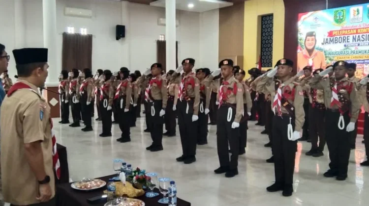 Haru dan bangga orang tua, Pelepasan Kontingen Jambore Nasional XII tahun 2026