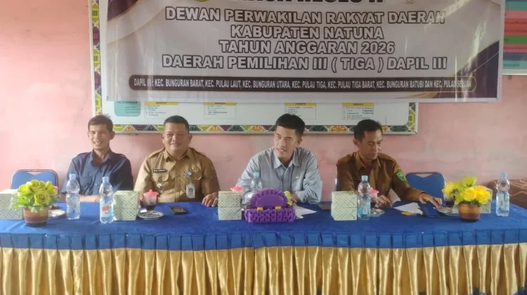 Masa Reses DPRD Natuna Digelar di Dapil III