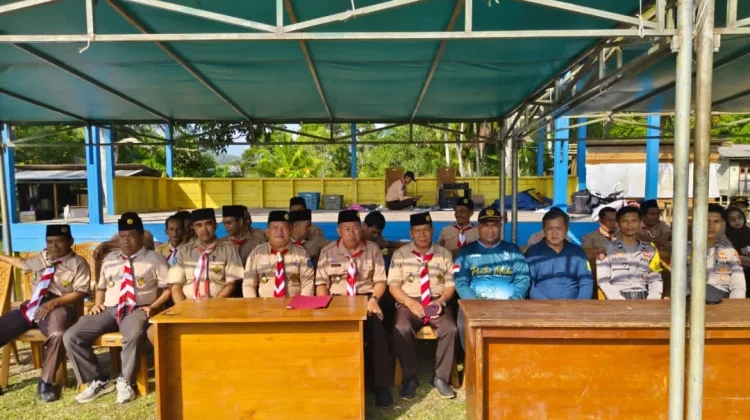 Upacara Hari Pramuka Ke-65 Digelar di Bunguran Utara
