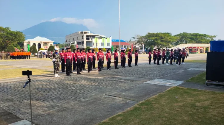 Sekda Natuna Pimpin Gladi Bersih Upacara Bendera HUT RI ke 81