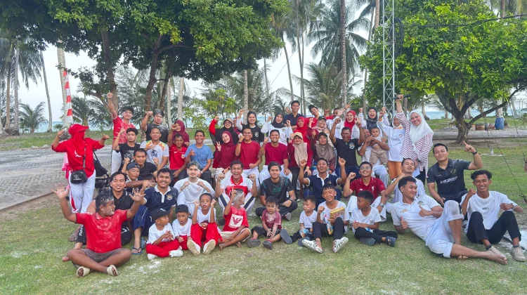 Kemeriahan Keluarga Besar Imigrasi Kelas II TPI Ranai Sambut HUT RI ke-81