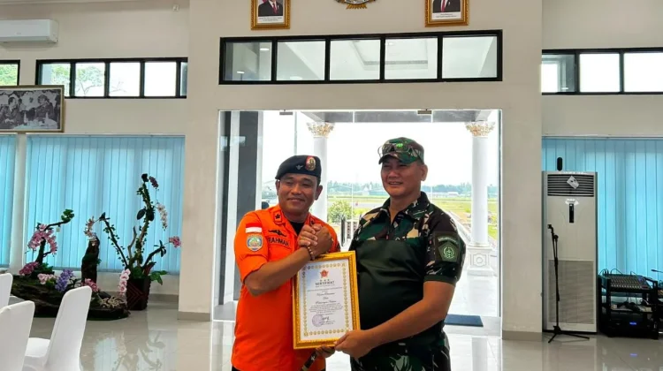 Kantor SAR Natuna Terima Penghargaan Kogabwilhan I
