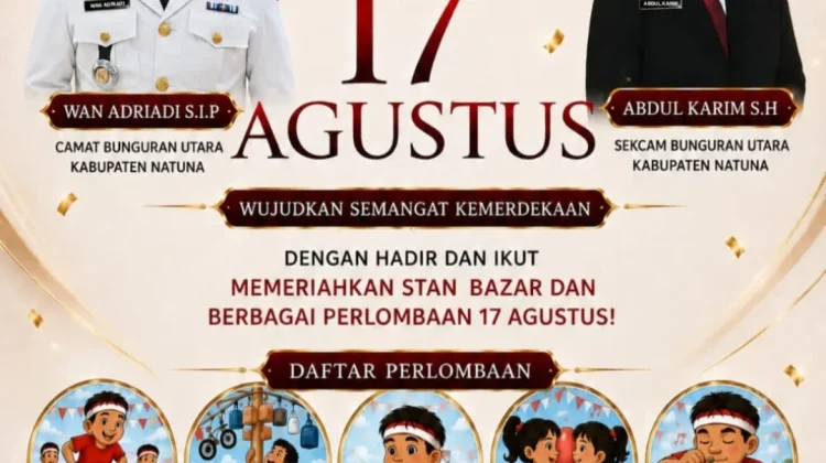 Lomba 17 Agustus Meriahkan Bunguran Utara