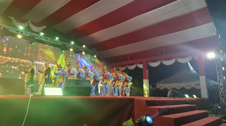 Malam Resepsi Kenegaraan HUT ke-81 RI di Natuna Berlangsung Meriah,