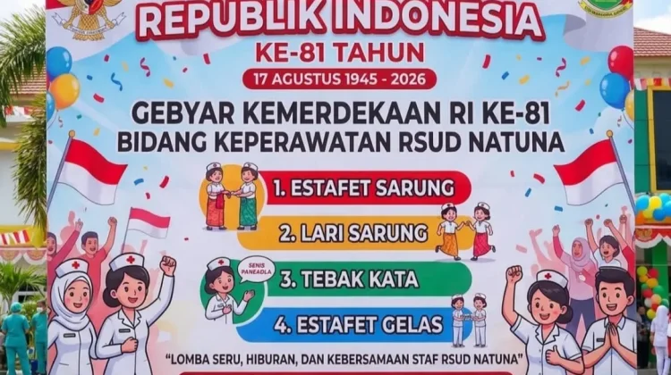 PPNI RSUD Natuna Gelar Lomba Semarakkan HUT RI