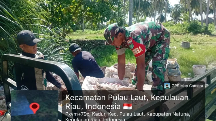 Babinsa Kadur Pererat Silaturahmi Warga