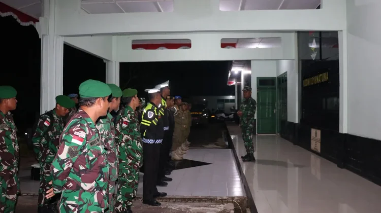 Patroli Gabungan TNI-Polri dan Satpol PP Perkuat Kamtibmas di Natuna