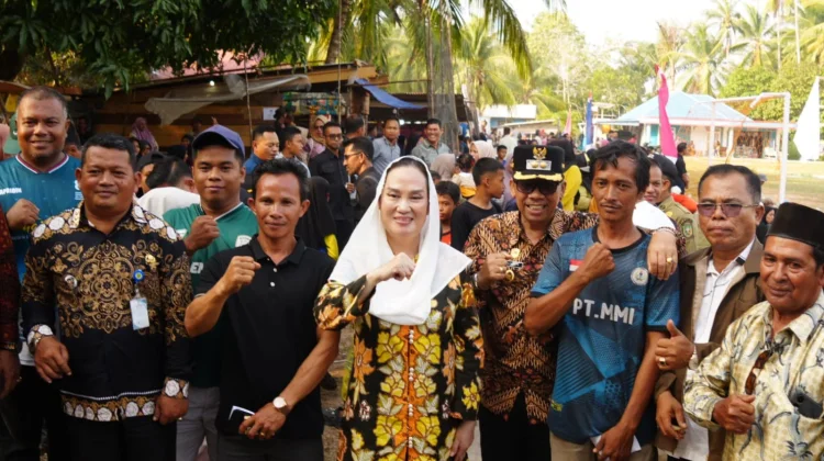 Bupati dan Wakil Bupati Natuna Kunker ke Bunguran Utara