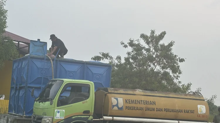 Perumda Tirta Nusa Natuna Siapkan Mobil Tangki Atasi Kekeringan