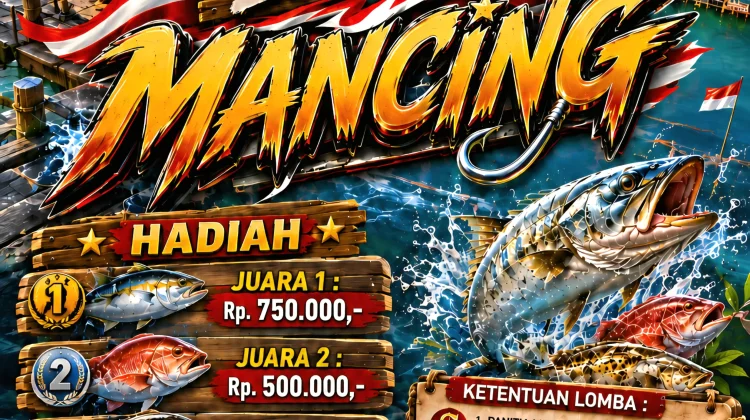 Lomba Mancing Meriahkan HUT RI