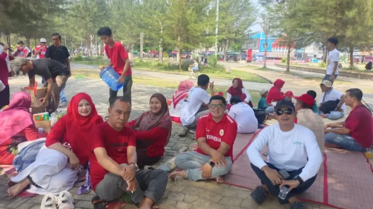 Family Gathering Dispar Natuna Meriahkan HUT RI