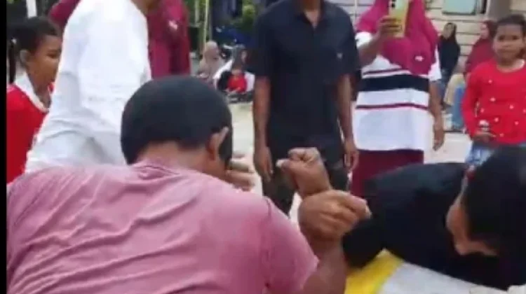 Semaraknya Lomba Rakyat di RT. Padang Buluk Sepempang