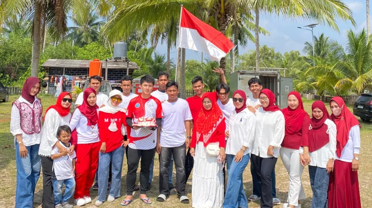 Semarak Kemerdekaan, Keluarga Besar Caesar Minimarket Meriahkan HUT RI ke-81