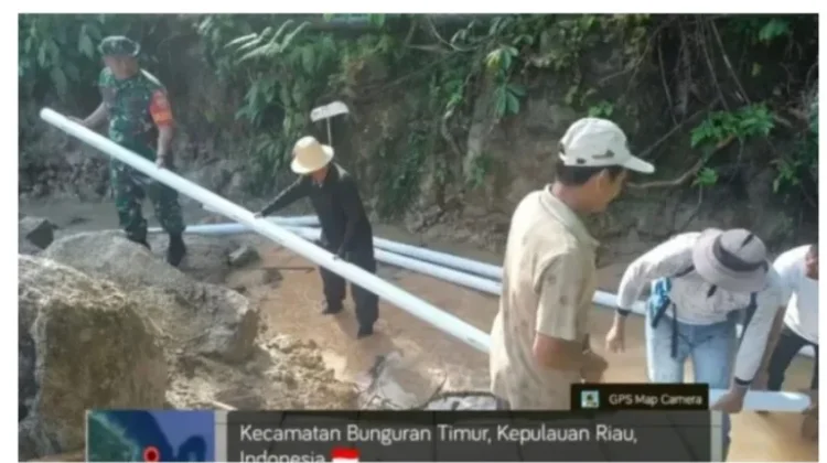 Desa Sepempang Terapkan Penggiliran Air Bersih