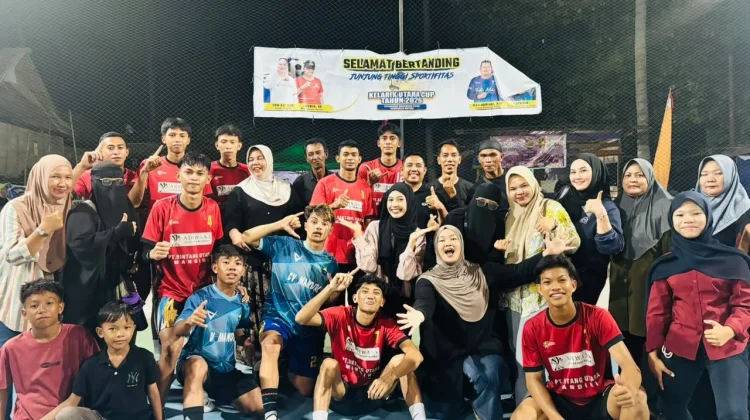 Solid dan Pantang Menyerah, Sepempang Tembus Final Turnamen Cup Kelarik Utara 2026