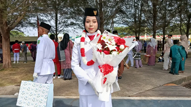 Paskibra Jadi Bekal Aismiranda Kejar Cita-Cita Polwan