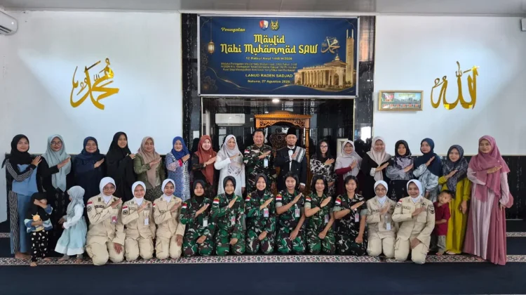 Lanud RSA Peringati Maulid Nabi Muhammad SAW 1448 H