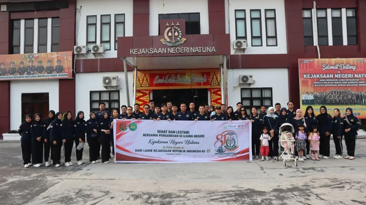 Hari Lahir Kejaksaan ke-81, Kejari Natuna Gelar Serangkaian Kegiatan
