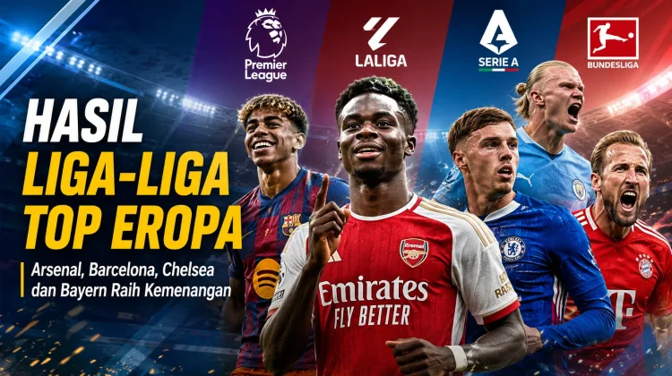 Hasil Liga Top Eropa: Klub-Klub Besar Mulai Tunjukkan Kekuatan