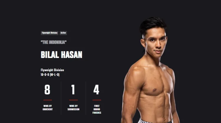 Bilal Hasan Buka Debut UFC dengan KO, Petarung Berdarah Indonesia Tampil Memukau