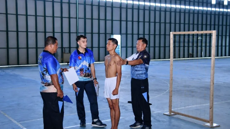 Seleksi Tamtama di Lanud RSA Masuki Tahap Tes Postur dan Renang