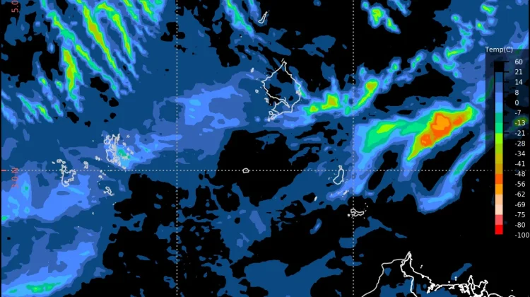 Cuaca Natuna Berawan, Suhu Capai 34 Derajat Celsius