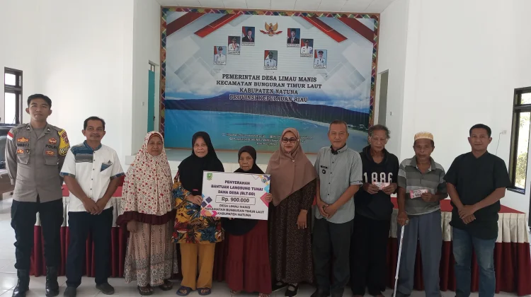 Warga Desa Limau Manis Terima BLT-DD Rp900 Ribu untuk Tiga Bulan
