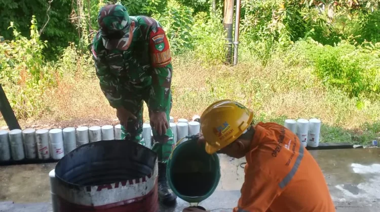Babinsa Air Payang Perkuat Sinergi dengan PLN